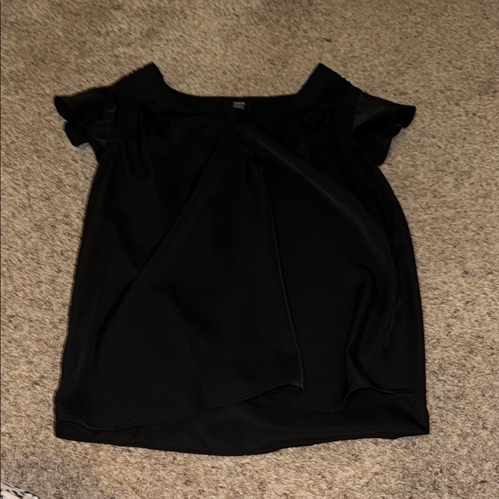 Elegant Black Women's Top